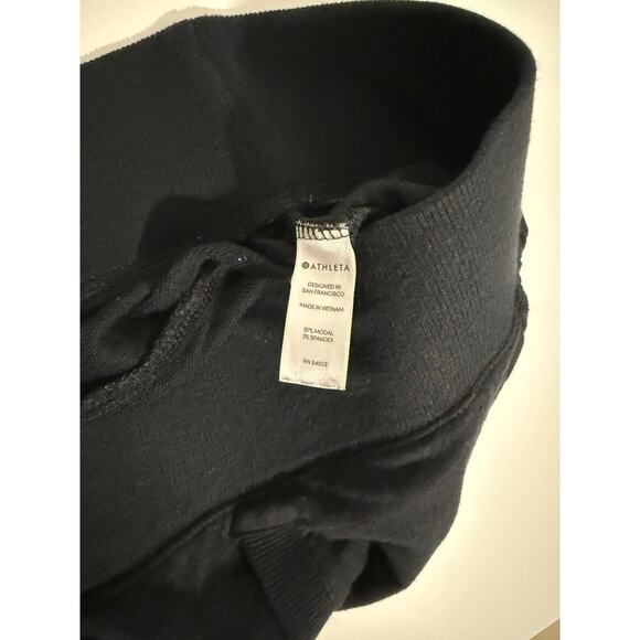 $50 Athleta Restore Shortie Shorts - Black - Small - Picture 4 of 5